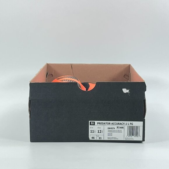 Adidas Predator Accuracy.1 FG \'Black Orange\' GW4574 Soccer Multi Size main image 8